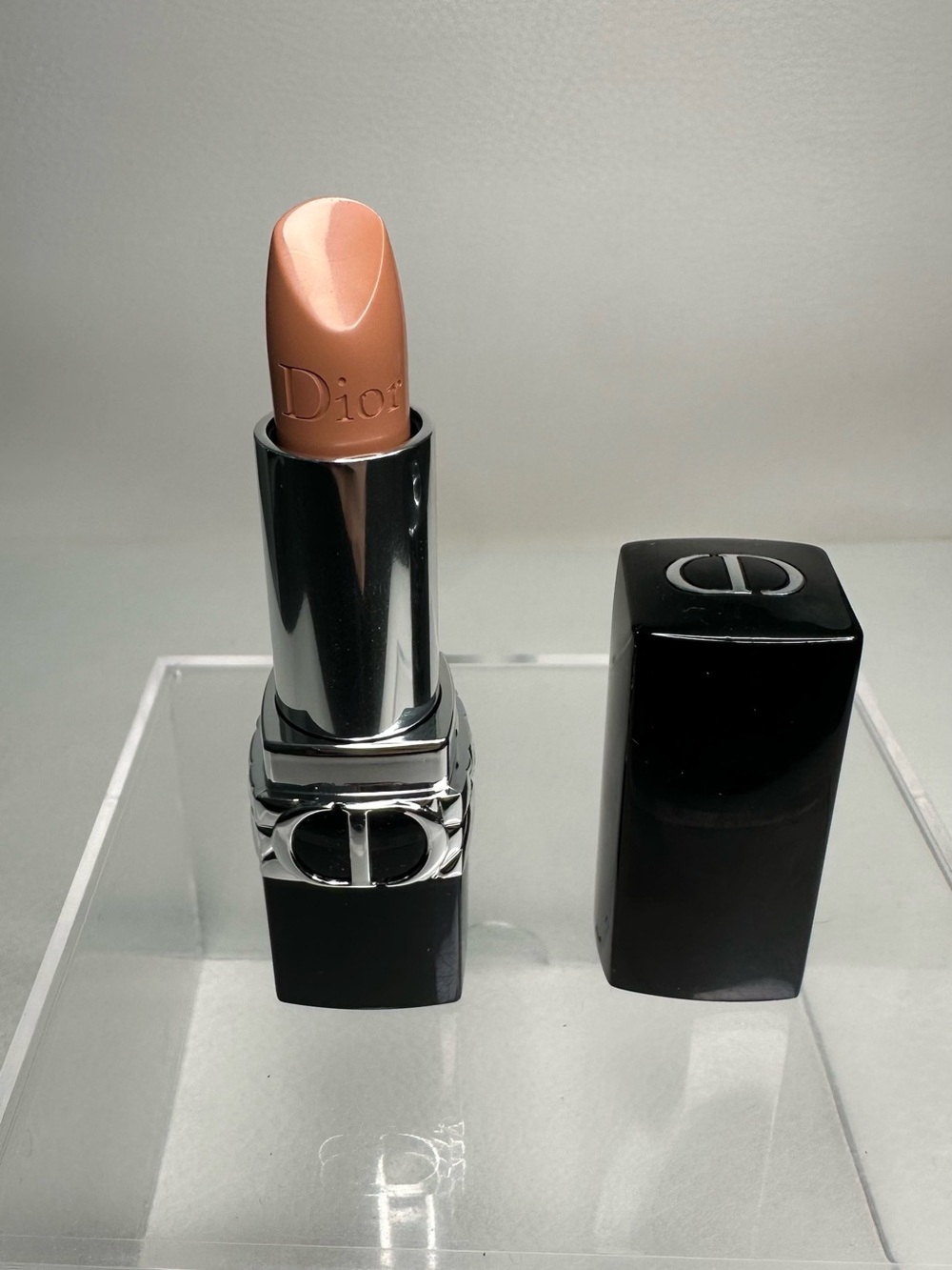 Dior Satin Nude Peach Lipstick - Warm Peach Tone shade 449